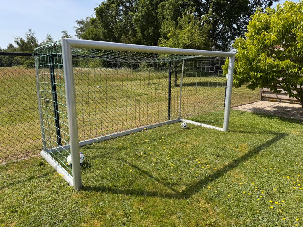 Voetbal goal scazio favorit B3,20 op H1,50 meter, Ophalen, Gebruikt