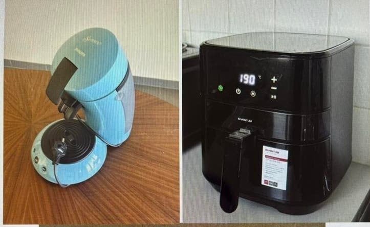 koffiepad apparaat -air fryer- toelatingsexamen boeken, Electroménager, Enlèvement, Comme neuf