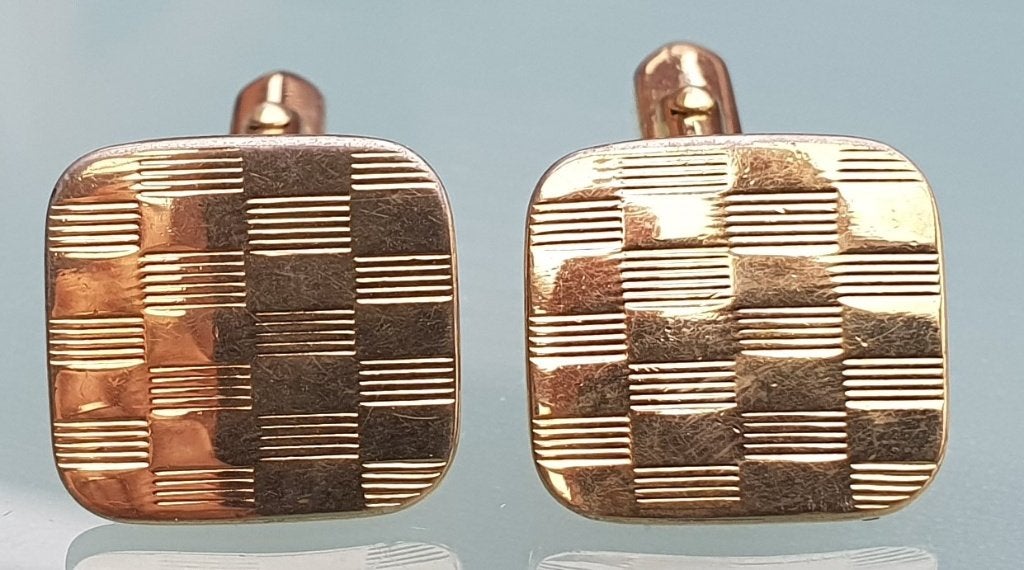 Vintage: Mooie manchetknopen, Handtassen en Accessoires, Manchetknopen, Ophalen of Verzenden, Gebruikt