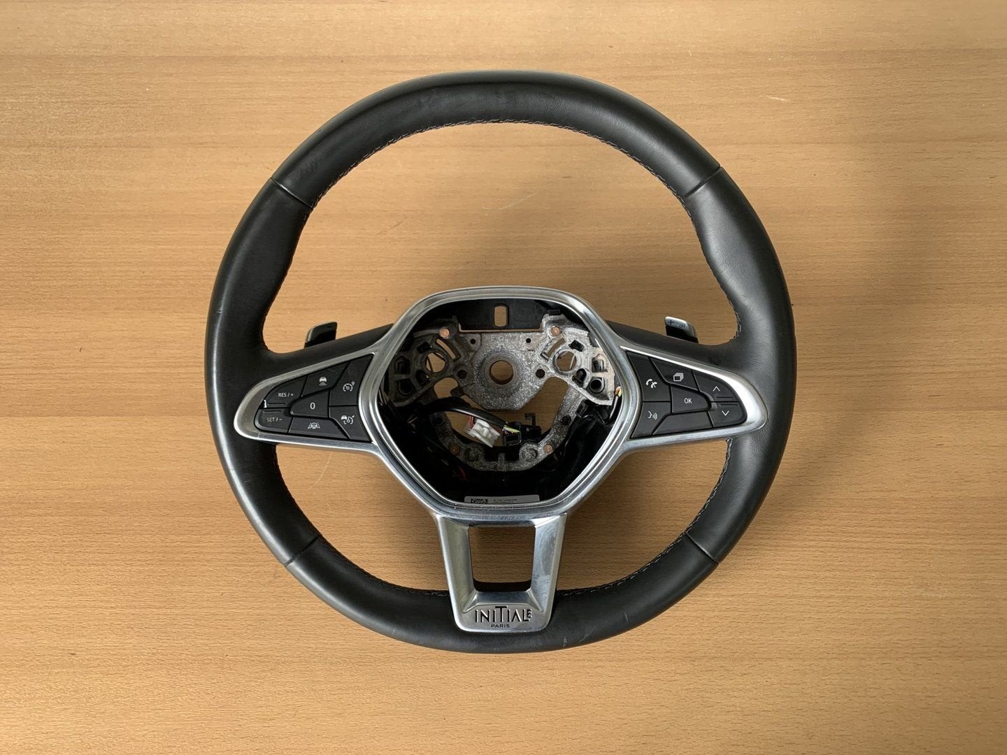 Leren stuurwiel renault clio V / captur INITIALE + flippers, Renault, -, Utilisé, -