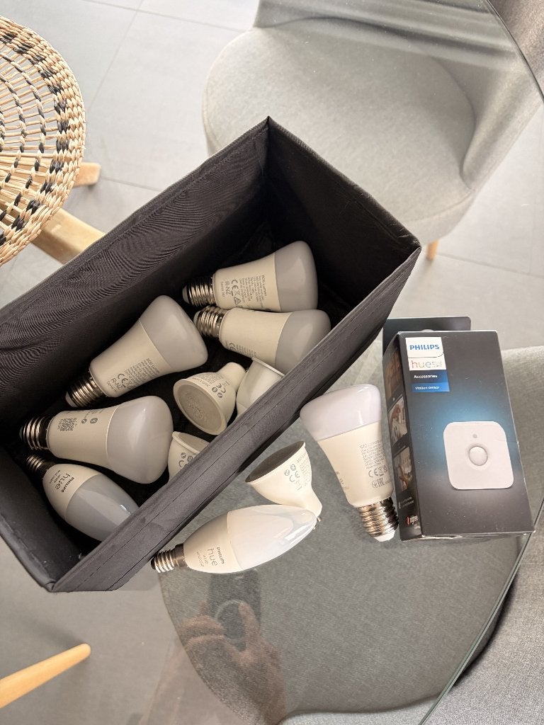 Grote Philips Hue set - 17 Lampen, Philips, Autres culots, Lampe connectée, Enlèvement ou Envoi