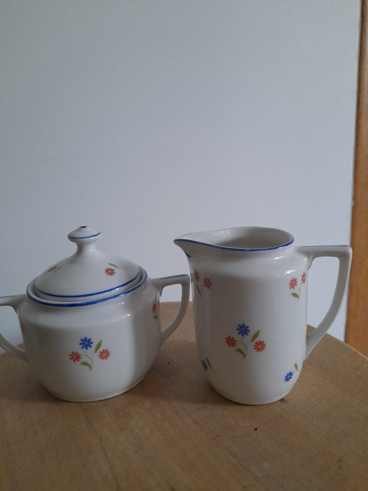 Pot à lait et sucrier vintage, Enlèvement ou Envoi, Vintage