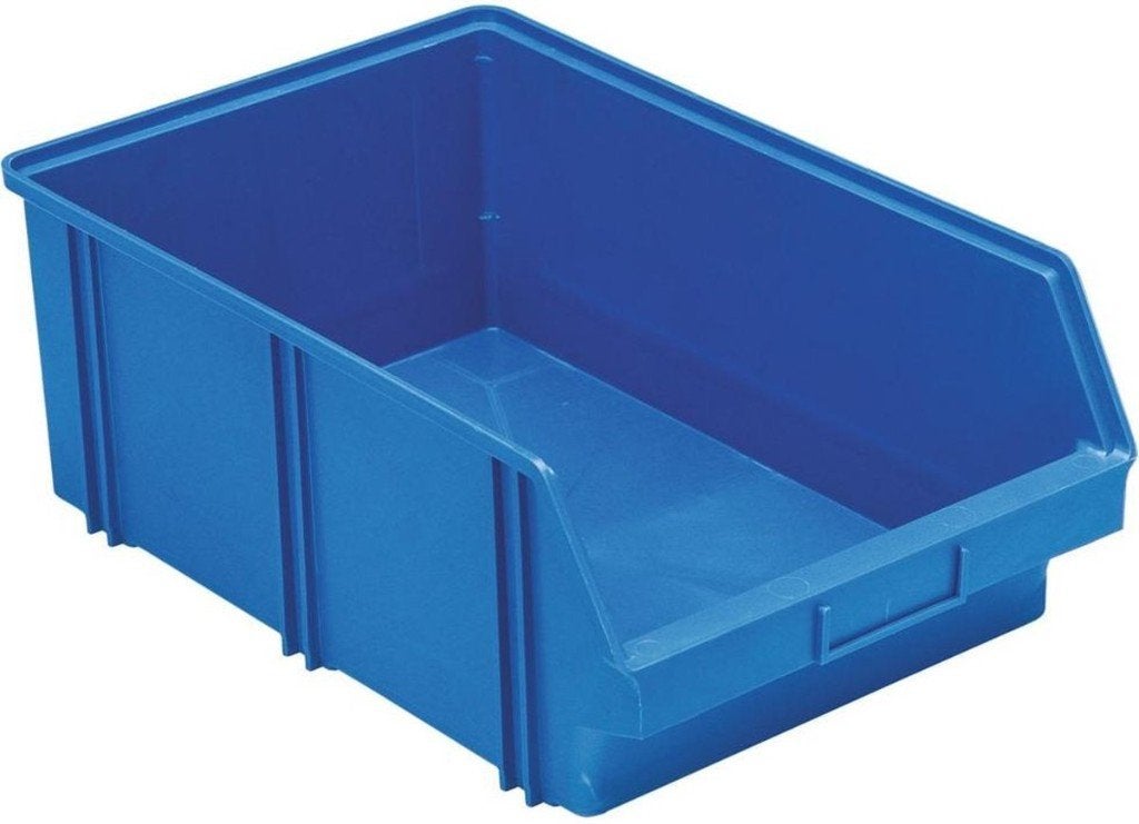 Stapelbak - Sorteerbak B5 blauw 185 x 310 x 470mm, Bricolage & Construction, Boîtes à outils, Enlèvement, Comme neuf