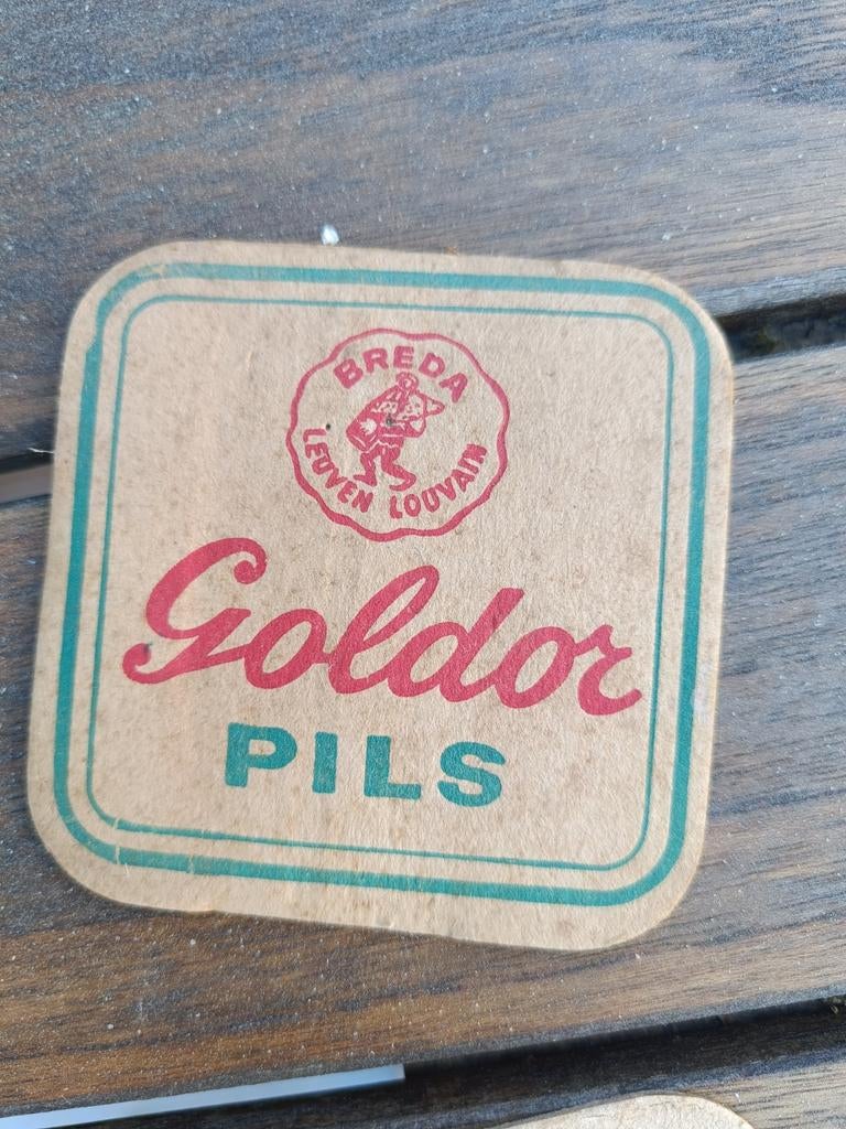 Bierkaartje Goldor, Verzamelen, Ophalen of Verzenden