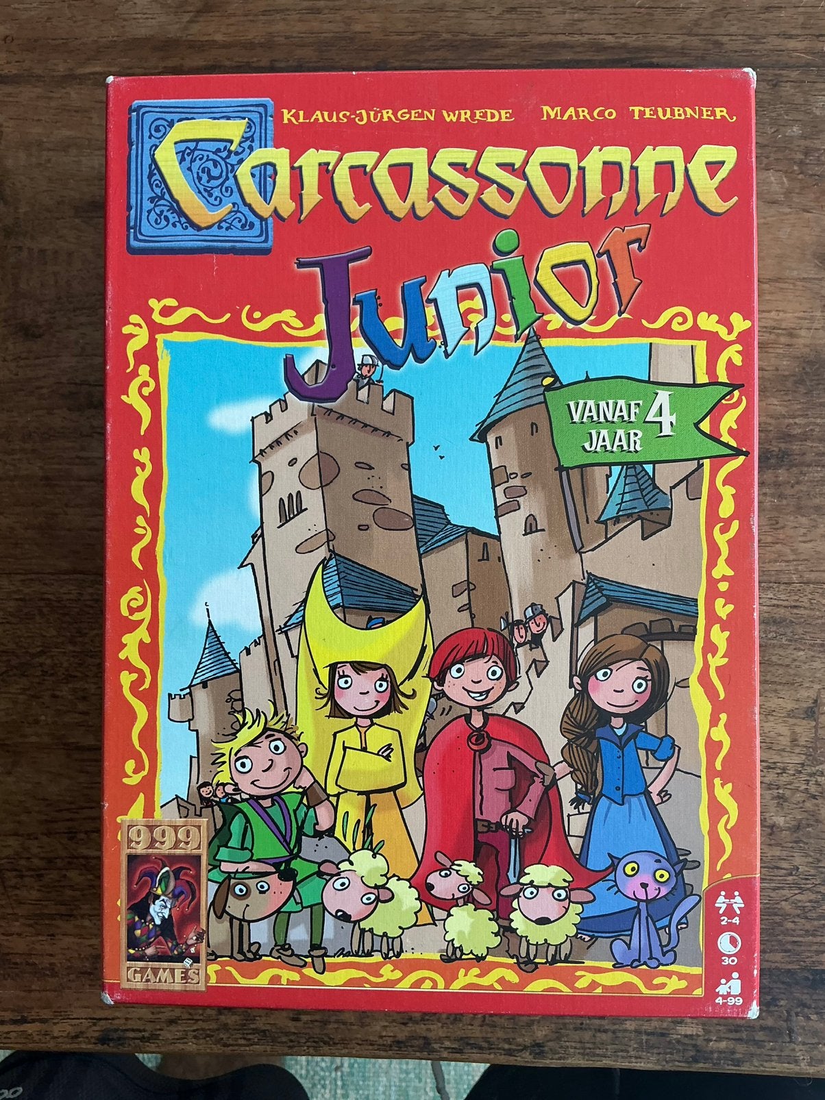 Carcassonne Junior, Ophalen, Gebruikt