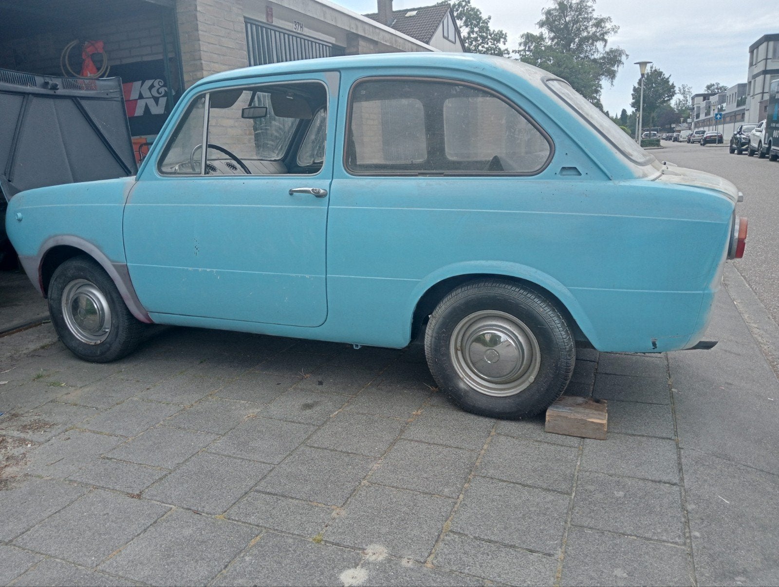 Belle voiture du projet Fiat 850, Autos, Achat, Particulier, Vert, Fiat