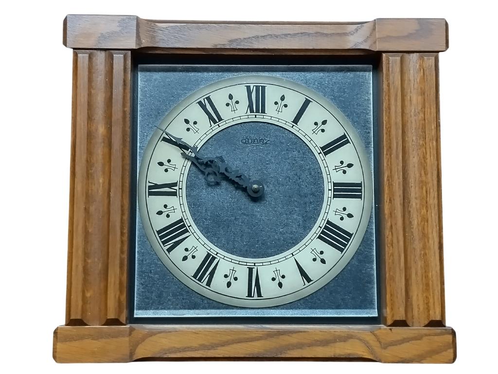 Horloge murale Richter Quartz vintage année 50 (testé), Antiquités & Art, Enlèvement ou Envoi