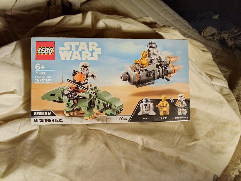 Lego 75228 Escape Pod Vs Dewback Microfighters, Star Wars, Lego, Nieuw, Ophalen of Verzenden
