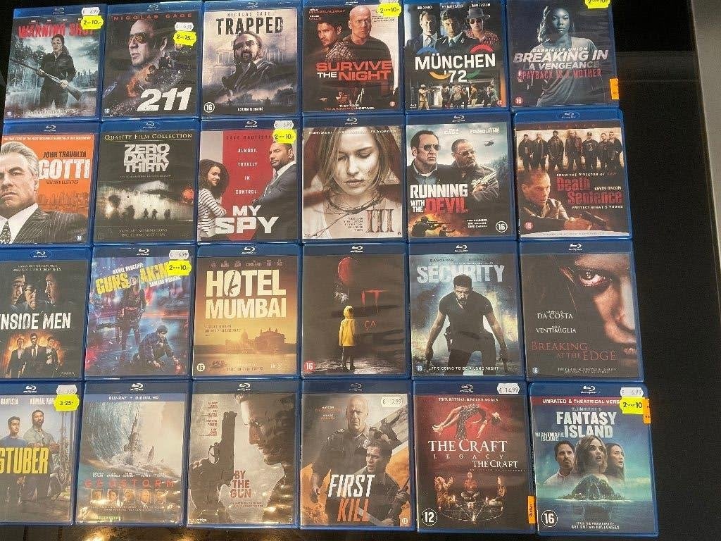 Lot van 125 blu-rays, Ophalen, Zo goed als nieuw, Blu-ray
