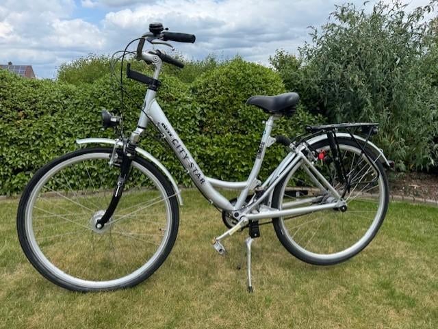 Damesfiets merk City Star, Fietsen en Brommers, Fietsen | Dames | Damesfietsen, Gebruikt, Overige merken, Versnellingen, Ophalen