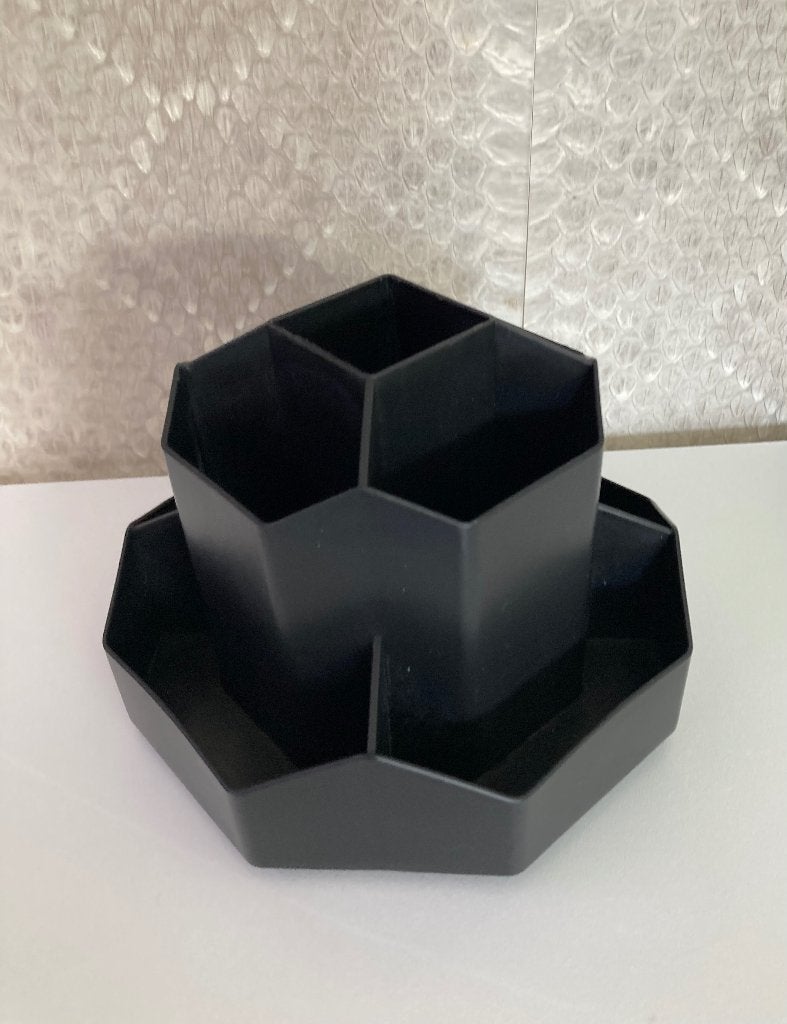 Bureau-organizer – Zwart – Penhouder / Desk organizer, Ophalen of Verzenden, Zo goed als nieuw