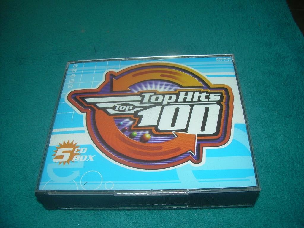 5 CD BOX - TOP HITS TOP 100, Cd's en Dvd's, Cd's | Verzamelalbums, Ophalen of Verzenden, Zo goed als nieuw, Dance, Boxset