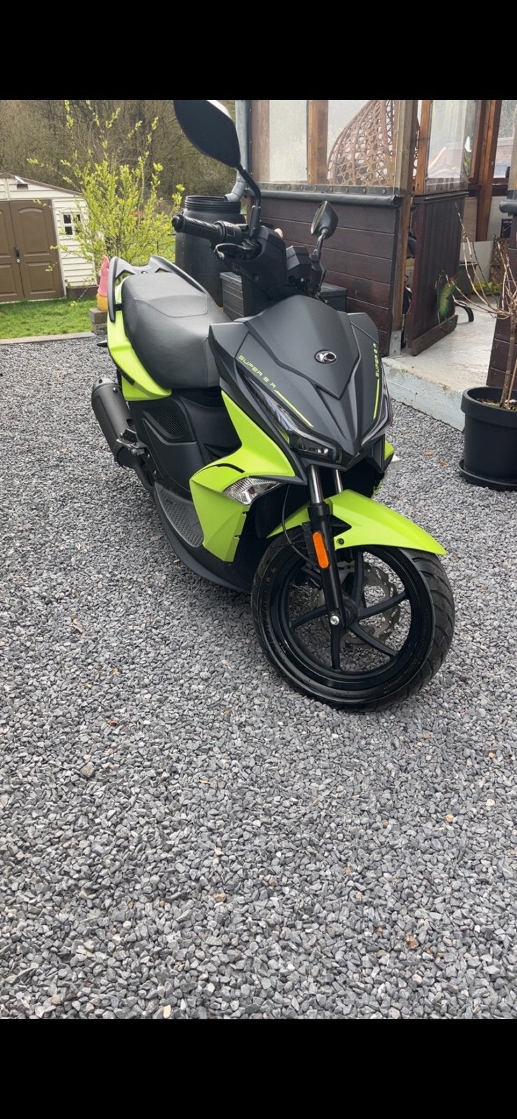Scooter classe b + casque, Enlèvement, Comme neuf, Super 8