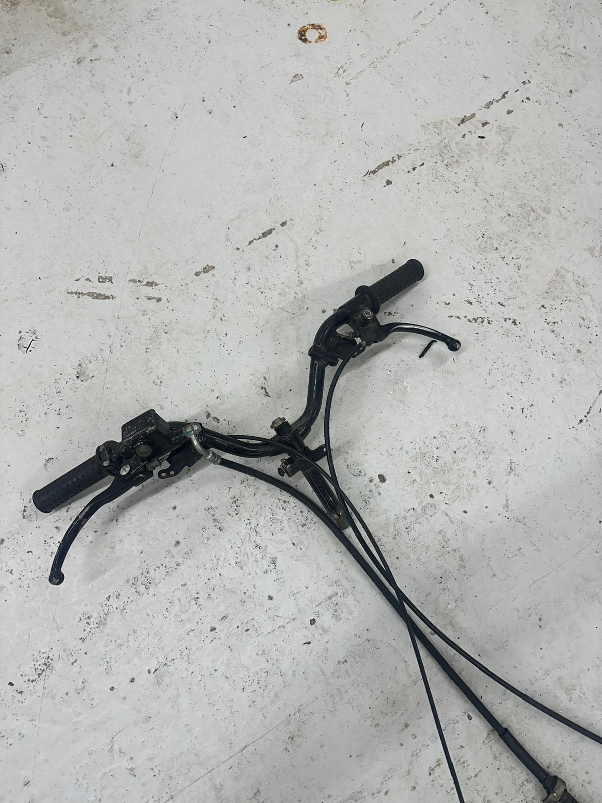Piaggio zip stuur met alle toebehoren, Fietsen en Brommers, Ophalen, Gebruikt, Frame, Piaggio