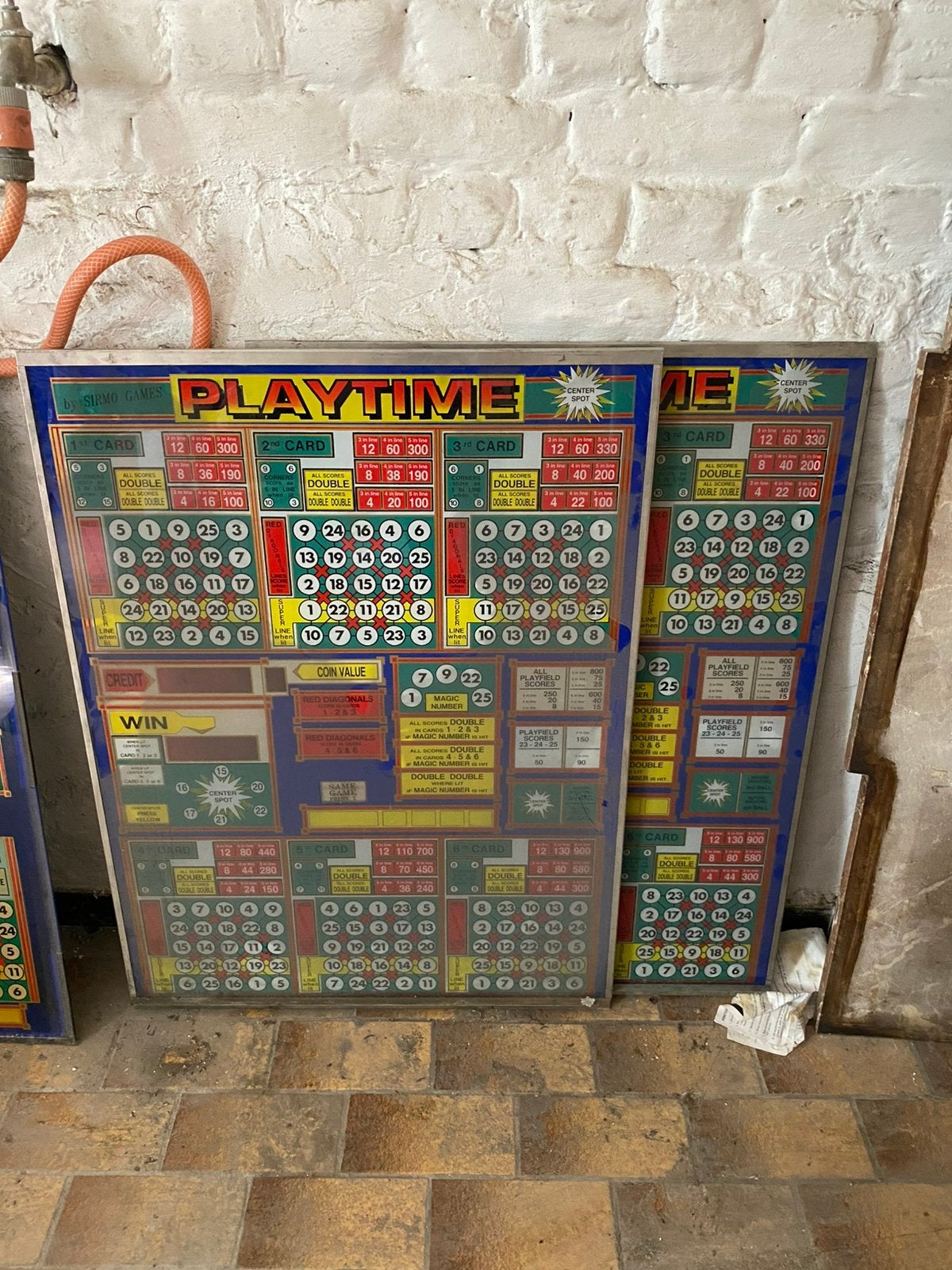Vitres de bingo, Collections, Enlèvement, Comme neuf
