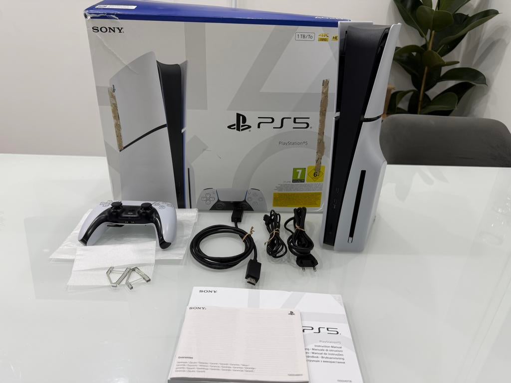 PlayStation 5 Slim Disc NEUF !!! Avec manette et garantie !!, Enlèvement, Comme neuf, Playstation 5