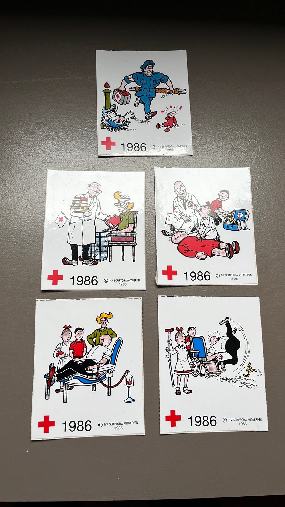 Stickers Suske & Wiske, Hobby en Vrije tijd, Ophalen of Verzenden, Zo goed als nieuw