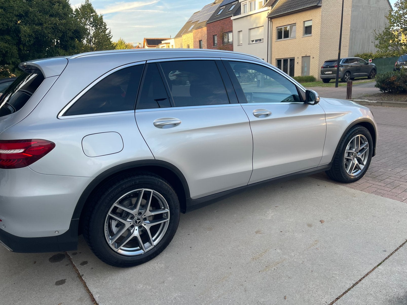 Mercedes-benz GLC 220 CDI, Autos, Cuir, Argent ou Gris, Achat, Euro 6