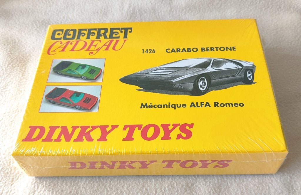 Dinky Atlas: Coffret Carabo Bertone / Alfa Roméo _ ref. 1426, Hobby en Vrije tijd, Ophalen of Verzenden, Nieuw, Auto, Dinky Toys