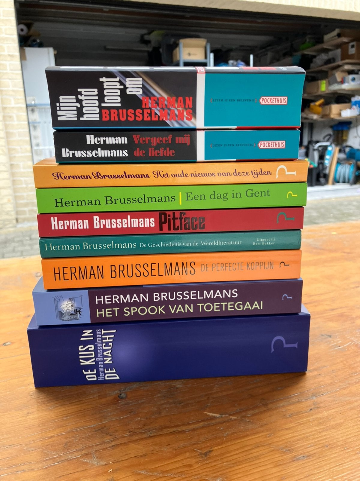 Boeken Herman Brusselmans, Ophalen, Zo goed als nieuw, België