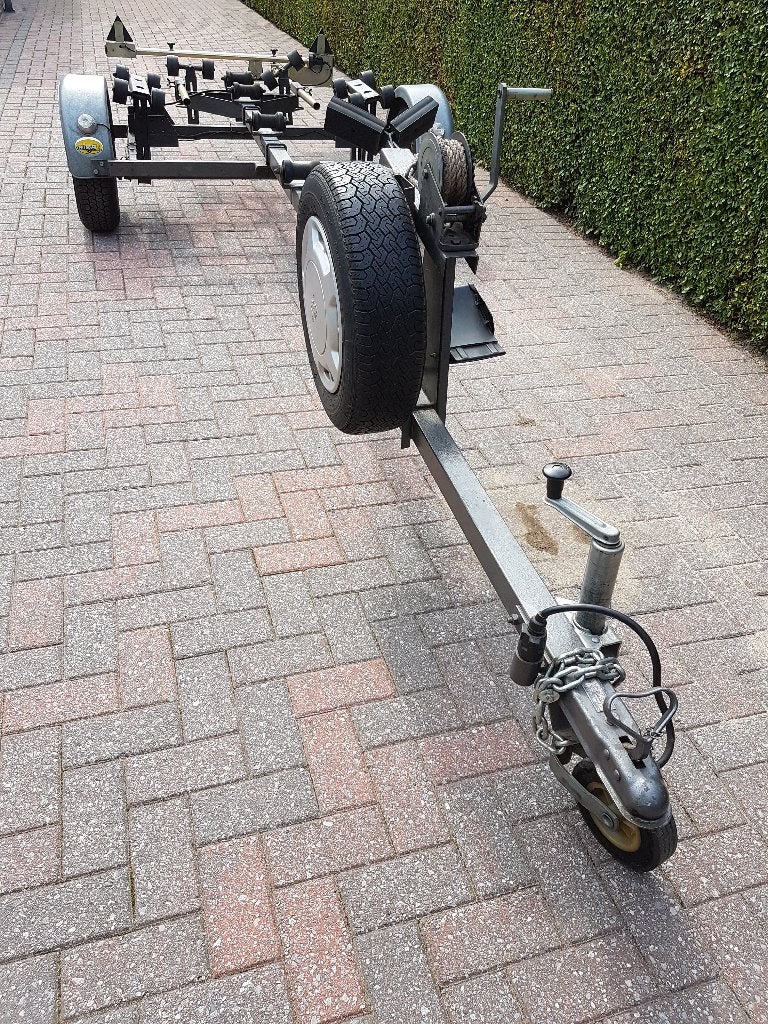 Trailer RIBA, Ophalen, Gebruikt