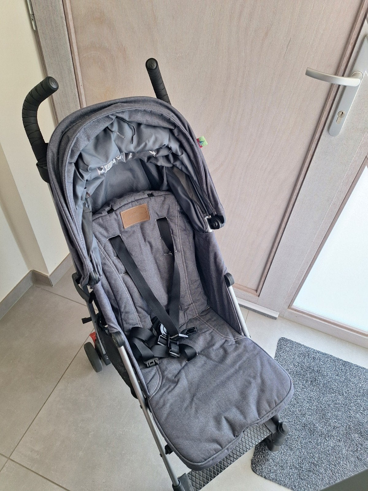 Denim Maclaren Quest Anthracite, Enlèvement, Comme neuf, Maclaren, Protection de pluie