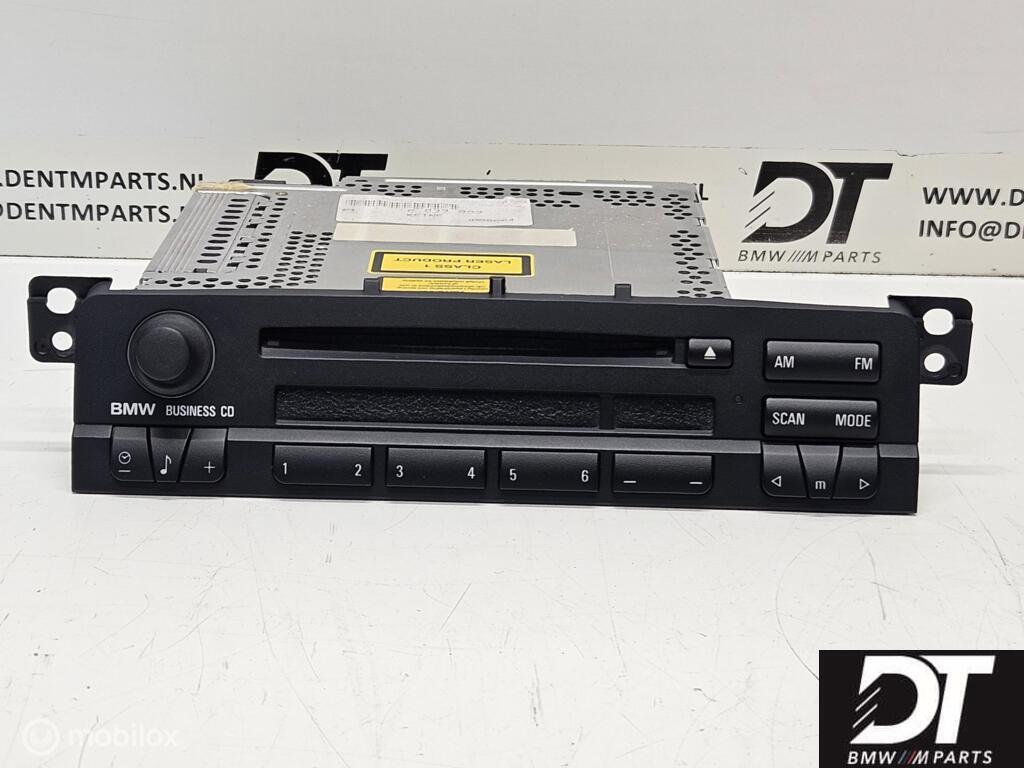 Autoradio CD BMW 3-serie E46 ('98-'05) 65106927902, Autos : Pièces & Accessoires, Électronique & Câbles, BMW, Utilisé, Enlèvement ou Envoi