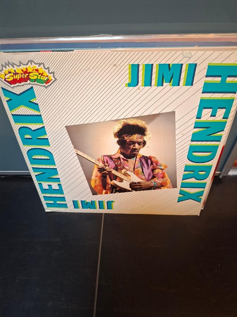 lp - jimi hendrix - jimi hendrix, Cd's en Dvd's, Gebruikt, 1980 - 1989, Ophalen of Verzenden, Inclusief binnenhoes