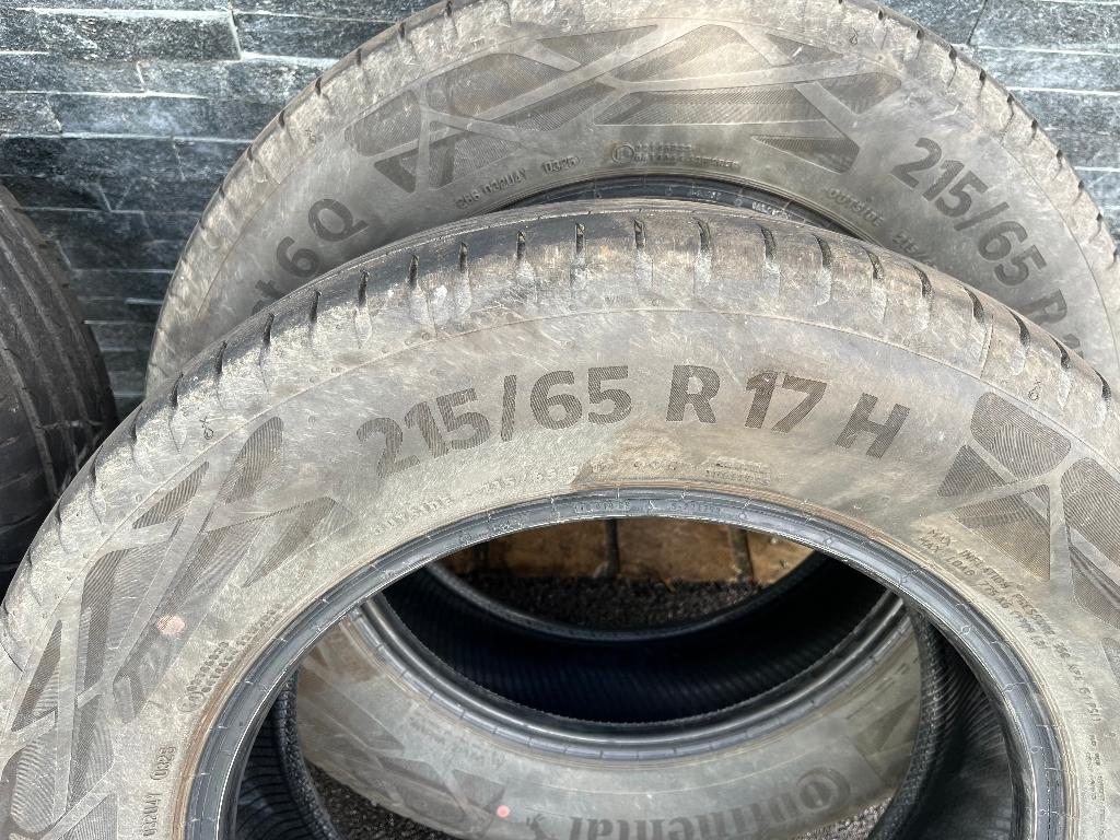 Pneus été Continental 17 pouces, Auto-onderdelen, Banden en Velgen, Ophalen, 17 inch, Band(en), Personenwagen