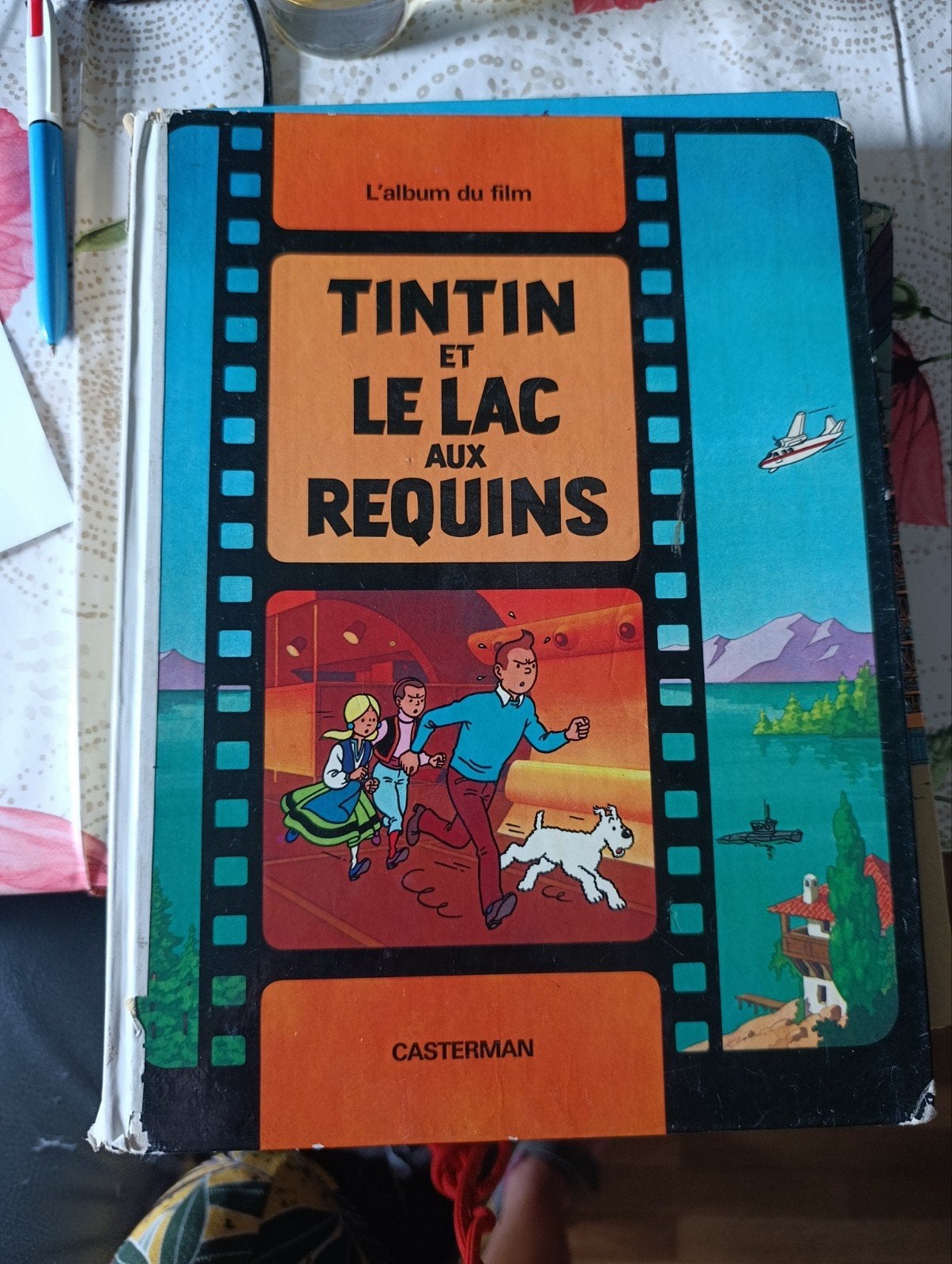 Tintin et le lac aux requins, Livres, Enlèvement ou Envoi