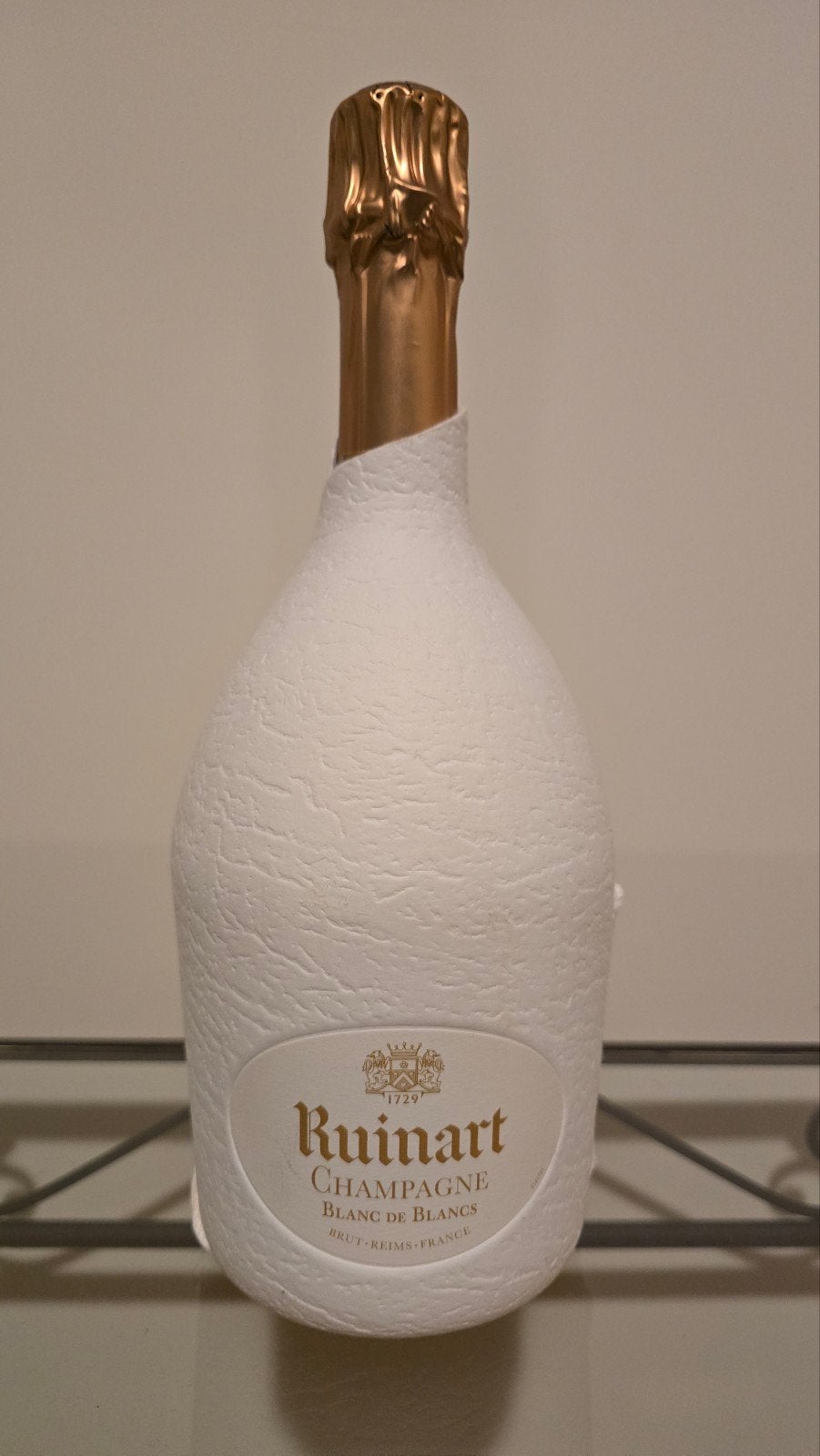 Ruinart Blanc De Blancs Brut "Seconde Peau", Neuf, Enlèvement ou Envoi, Pleine, Champagne