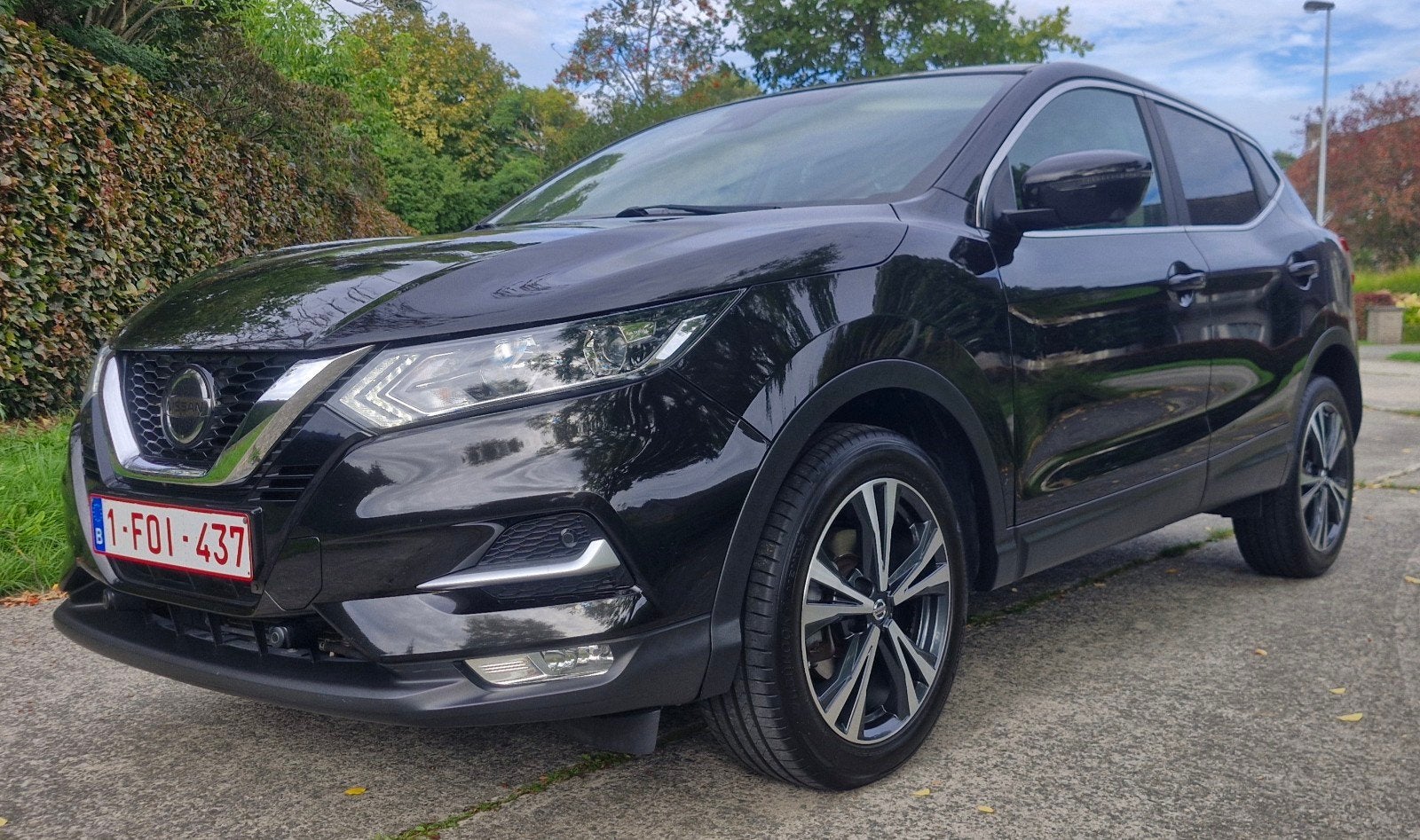 Nissan Qashqai 1.2 DIG T 103500KM, Autos, Achat, Euro 6, Carnet d'entretien, Noir