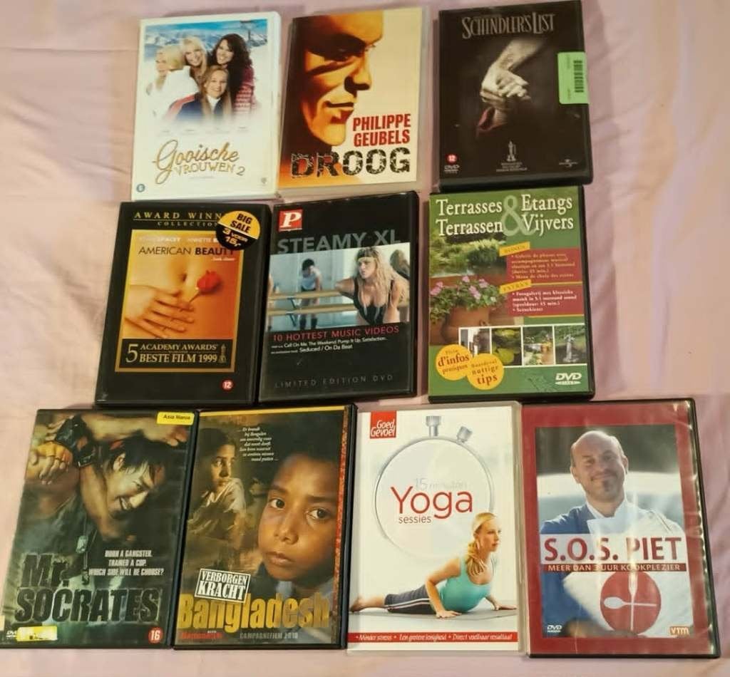 diverse dvd's, Cd's en Dvd's, Ophalen of Verzenden