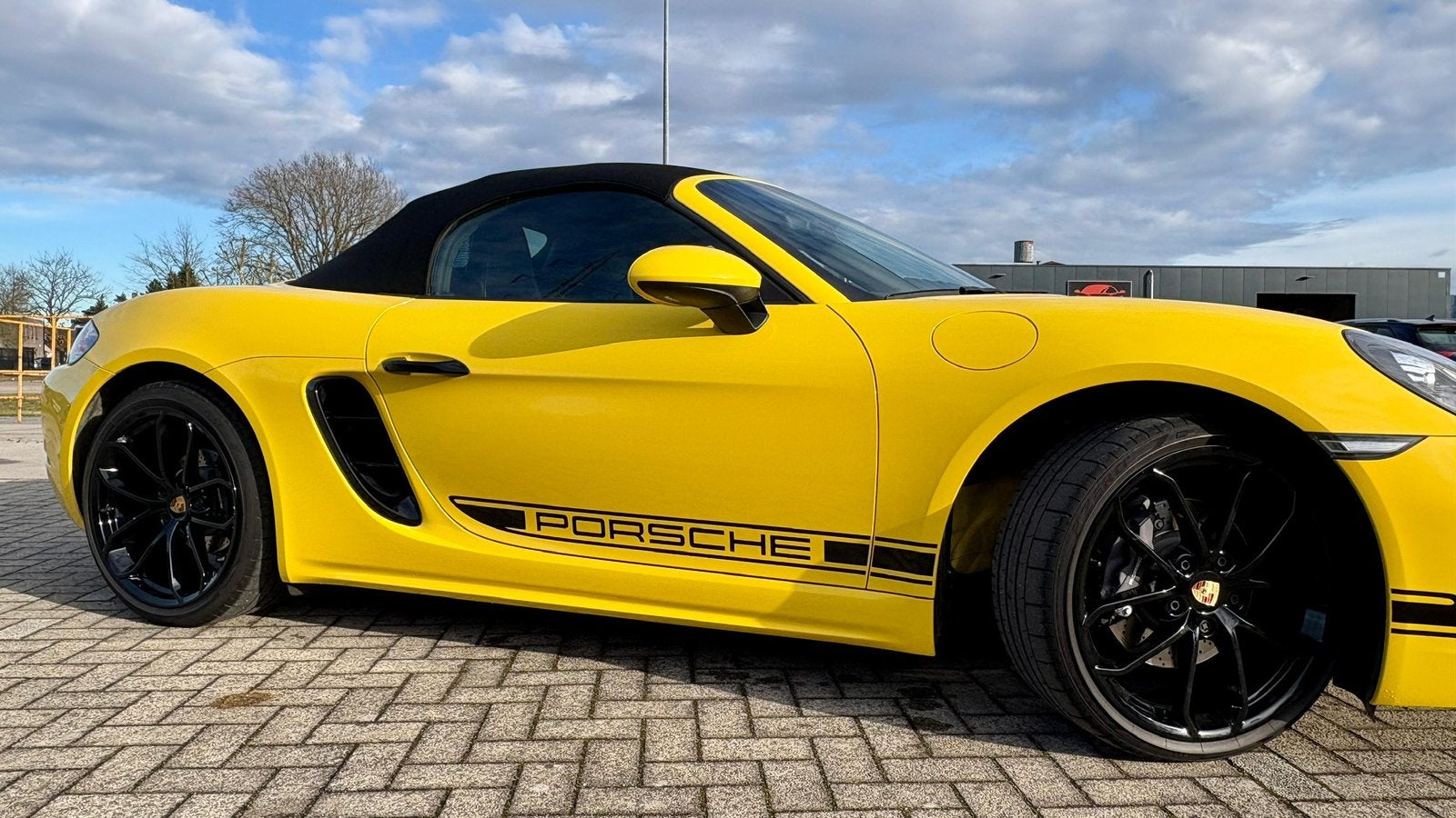Porsche Boxster 2.0 Turbo Style Edition PDK, Autos, Cuir, Euro 6, Noir, 2 portes