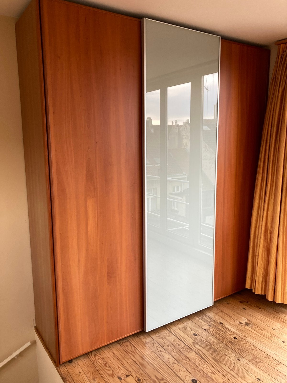 Kast/dressing verkopen, Ophalen, Teakhout, 200 cm of meer, 200 cm of meer