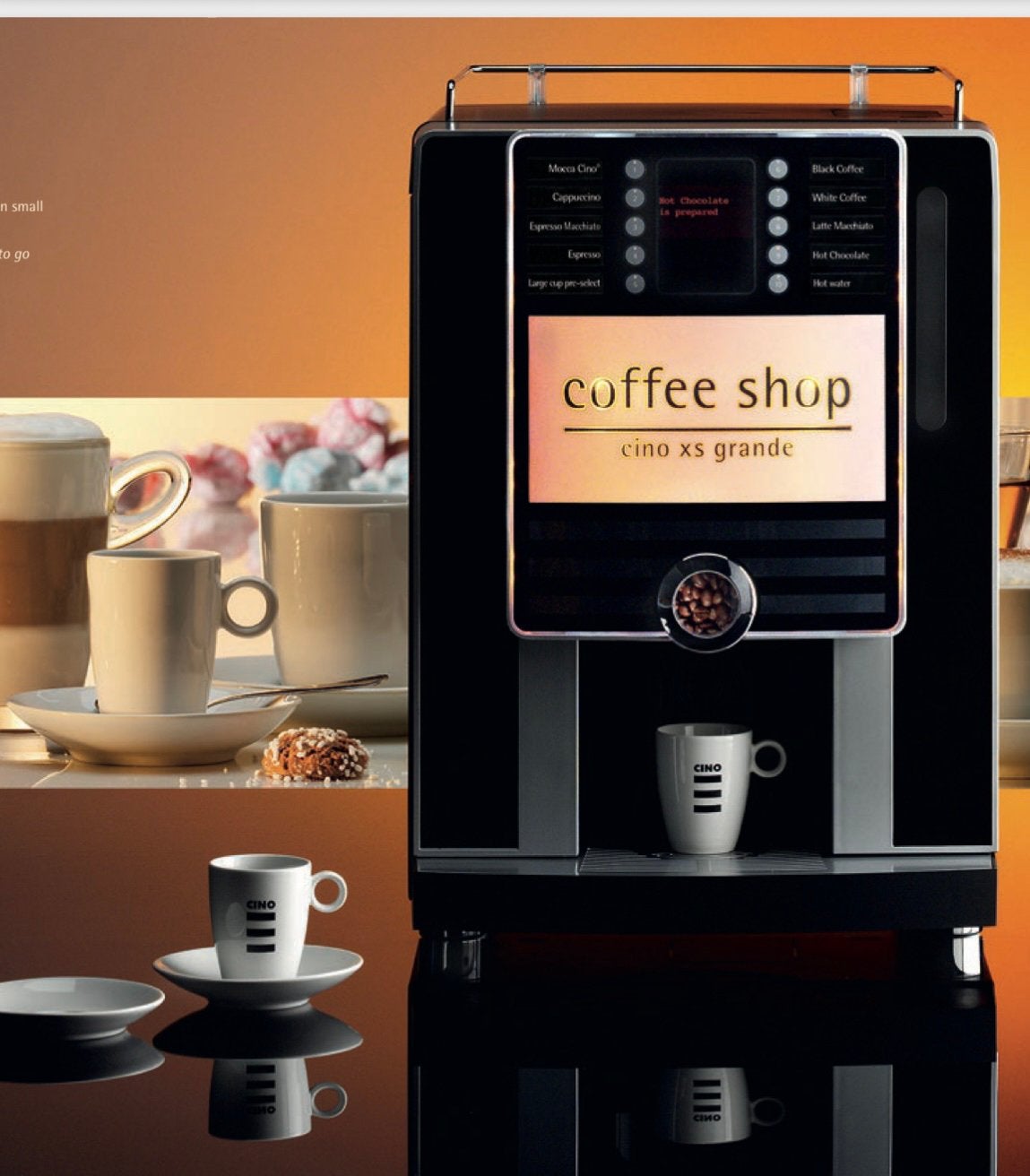 Pro koffiebonenmachine. CINO GRANDE, Elektronische apparatuur, Koffiezetapparaten, Ophalen, Overige modellen, 10 kopjes of meer