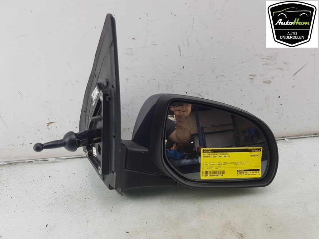 RETROVISEUR EXTERIEUR DROIT Hyundai i10 (F5) (|876200X330|), Dhr. J. Ham, Administratie@autoham.nl, Utilisé, Hyundai