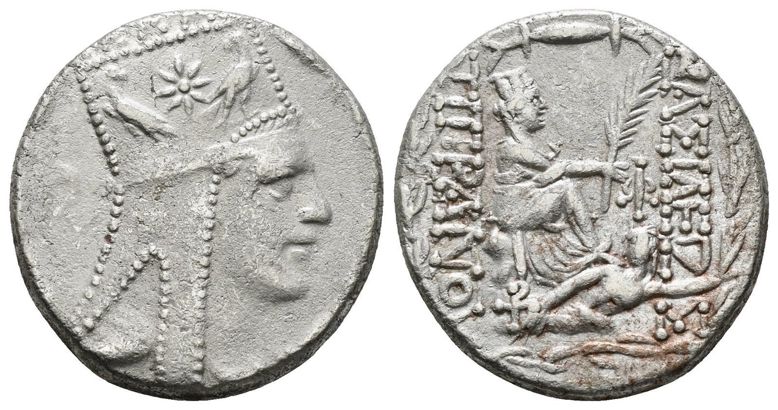 Zilveren Tetradrachme Koninkrijk Armenië (95-56 v.Chr.)⁠, Enlèvement, Autres pays