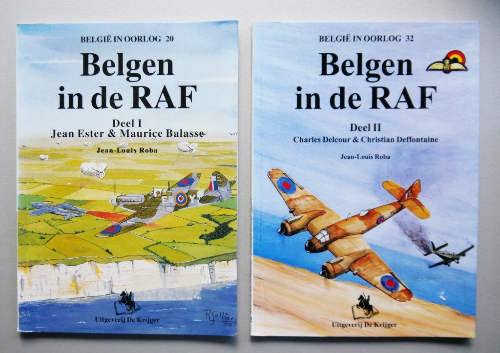 Belgen in de  RAF deel 1 en 2, Ophalen of Verzenden, Luchtmacht