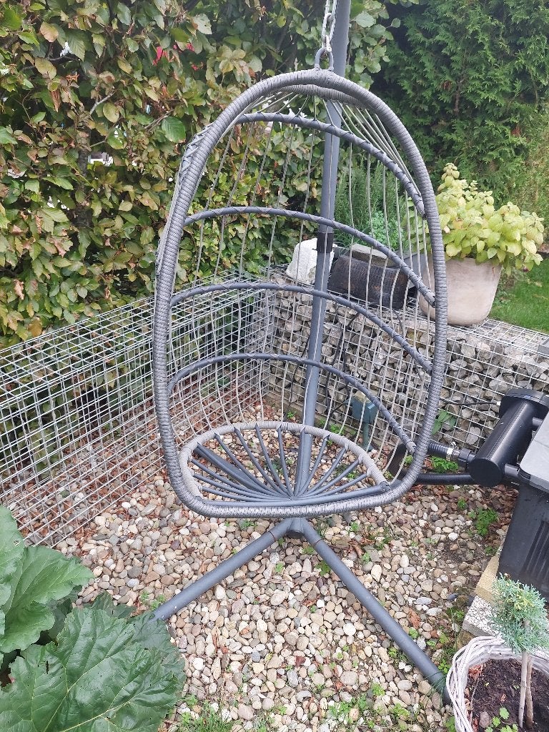Fauteuil suspendu, Enlèvement, Utilisé, Plastique