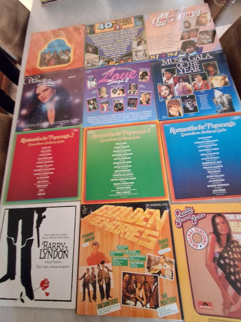 Lp,s te koop van jaren 60 tot 90, Ophalen, LP, Beschermende buitenhoes, Zo goed als nieuw