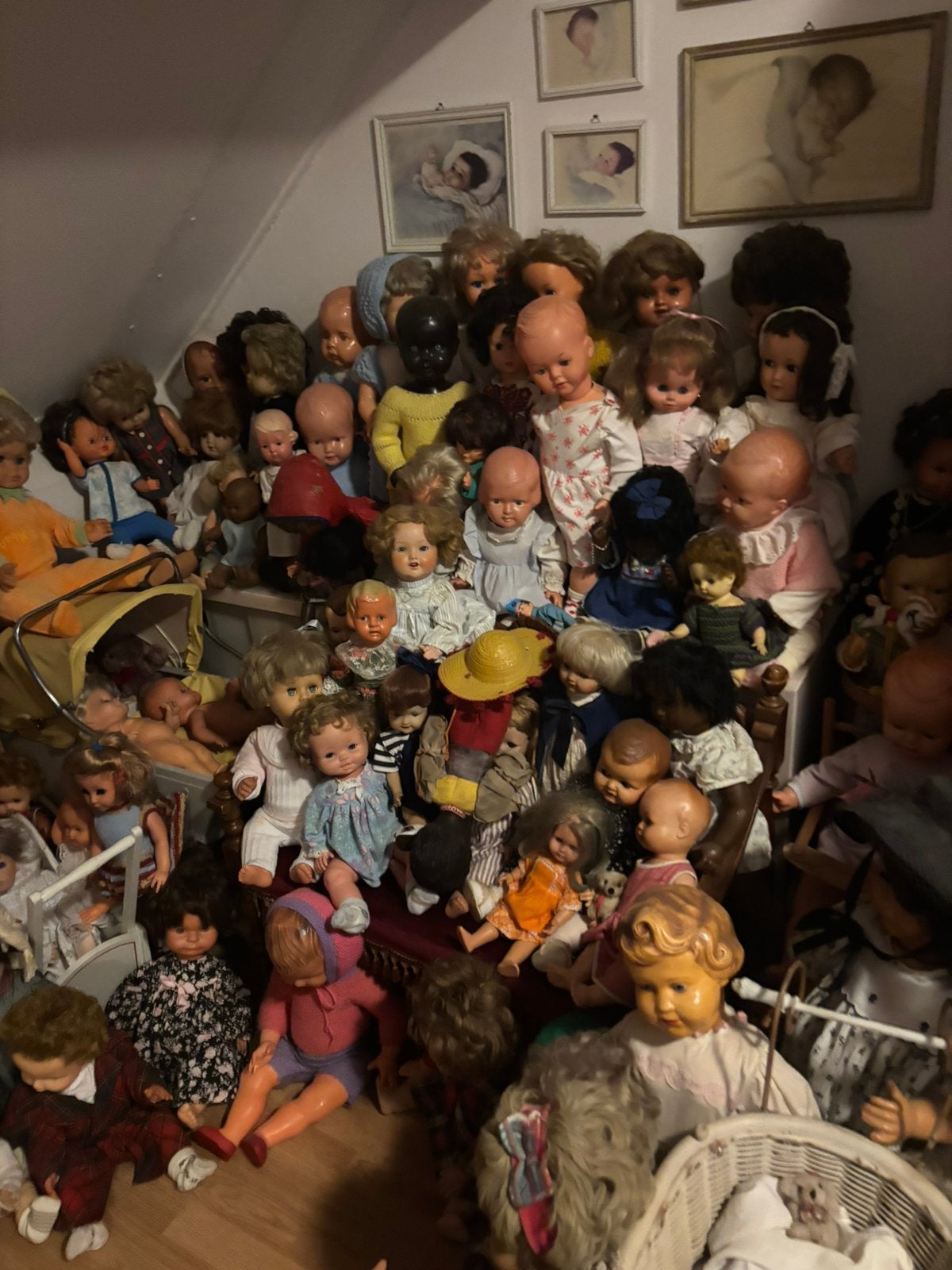 Heelveel poppen, Ophalen