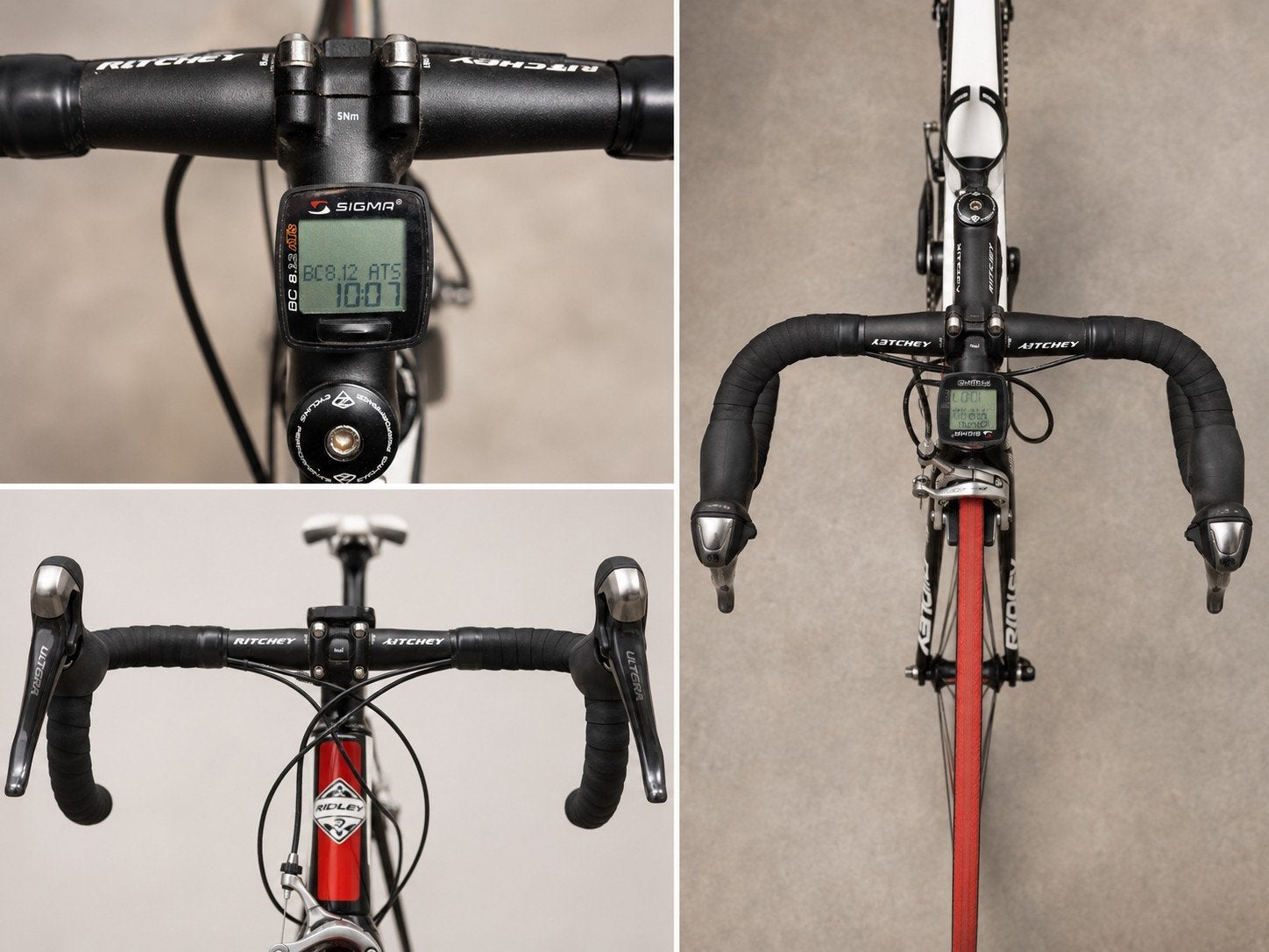 Ridley Orion full carbon ultegra, 53 à 57 cm, Enlèvement, Frein sur jante
