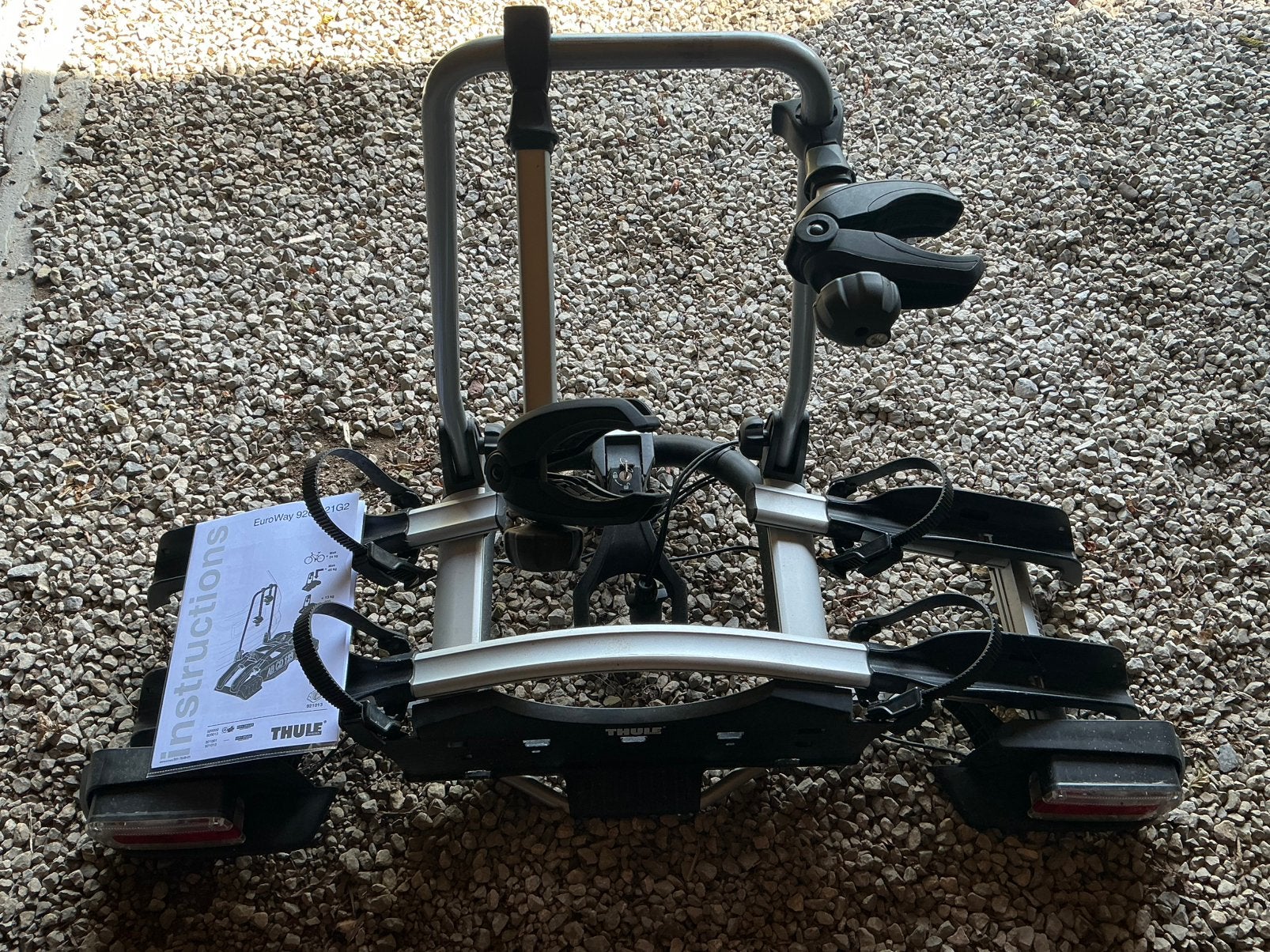 Porte-vélos Thule G2 921, Autos : Divers, Porte-vélos, Utilisé, Support d'attelage, 2 vélos, Vélo électrique, Enlèvement