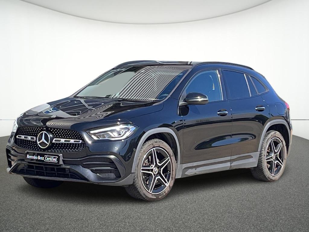 Mercedes-Benz GLA 250 e AMG Line, Auto's, Mercedes-Benz, Stof, 4 cilinders, 16 kWh, Zwart