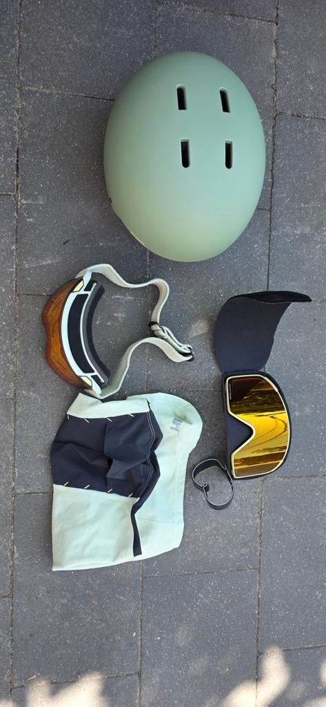 Skihelm en bril ANON, Sport en Fitness, Ophalen