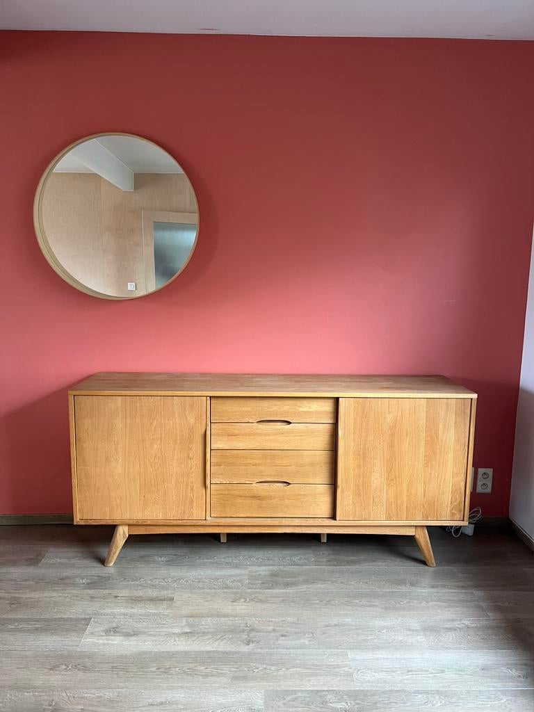 Dressoir eikfineer, Huis en Inrichting, Kasten | Dressoirs, Zo goed als nieuw, Ophalen