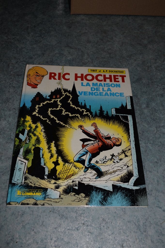 BD ric hochet bande dessinée La maison de la vengeance 1985, Enlèvement ou Envoi, Comme neuf