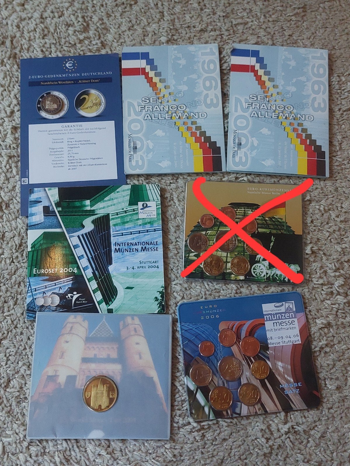 Duitse Eurosets, Ophalen, Duitsland, 2 euro