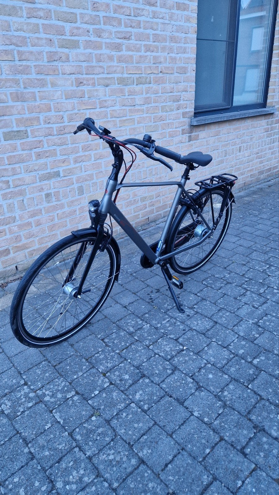 Batavus Bryte H57 8v Grijs mat, Fietsen en Brommers, Ophalen, Batavus, Versnellingen